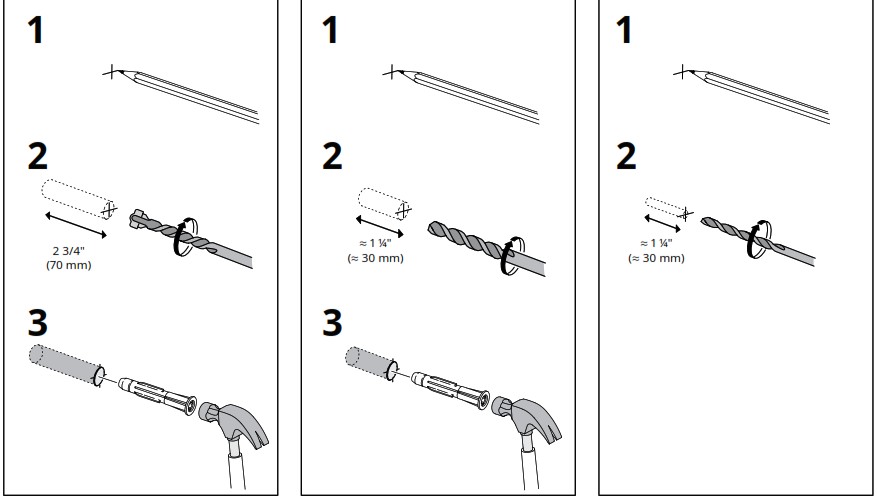 IKEA AA 2279317 2 Idanaes High Cabinet with Glass Doors and 1 Drawer - Product Overview 50