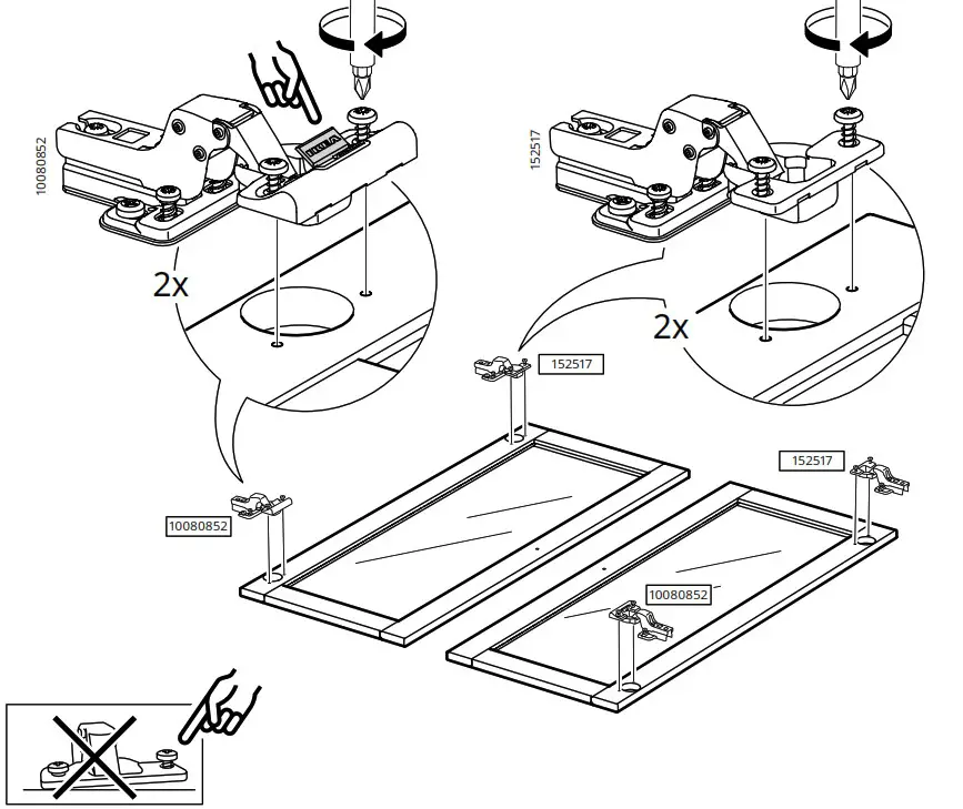 IKEA AA 2279317 2 Idanaes High Cabinet with Glass Doors and 1 Drawer - Product Overview 54