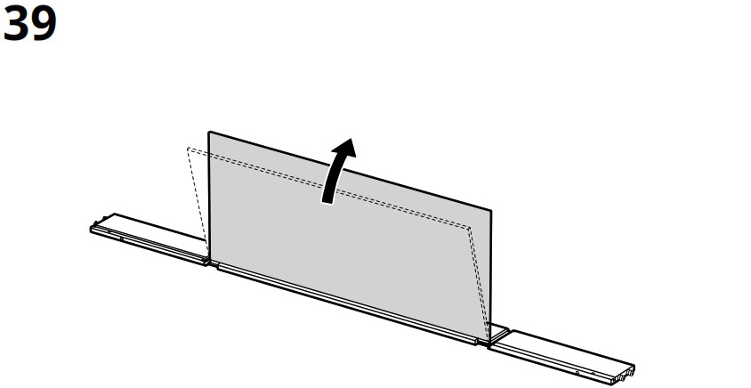 IKEA AA 2279317 2 Idanaes High Cabinet with Glass Doors and 1 Drawer - Product Overview 65