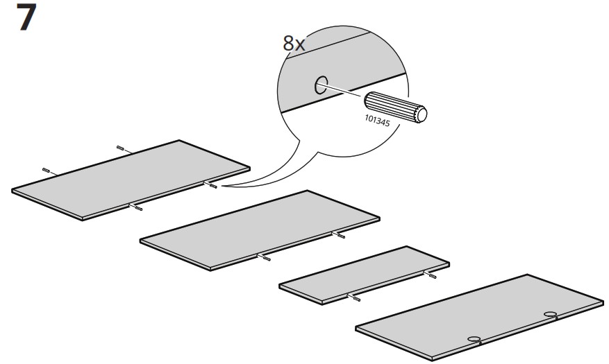 IKEA AA 2311856 4 VIHALS Chest of 6 Drawers - Product Overview 15