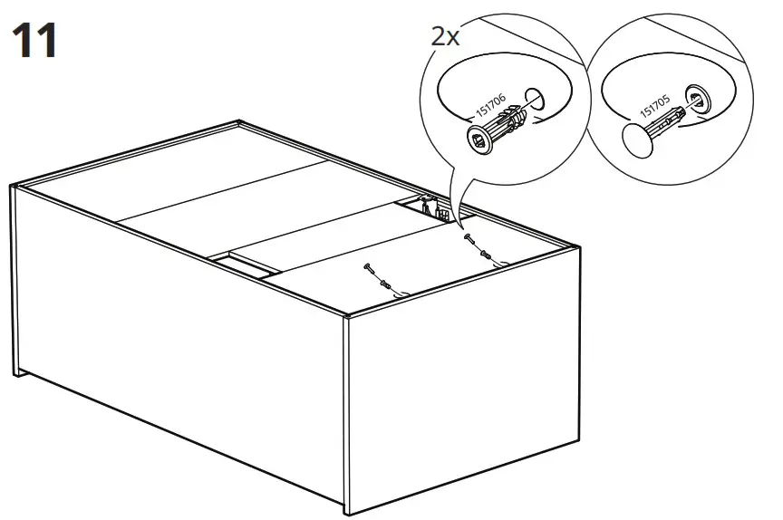 IKEA AA 2311856 4 VIHALS Chest of 6 Drawers - Product Overview 20