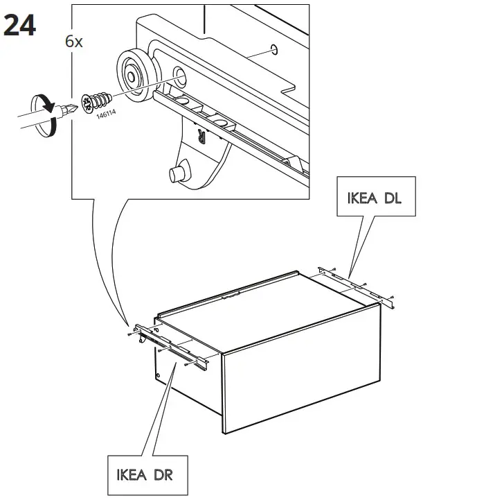 IKEA AA 2311856 4 VIHALS Chest of 6 Drawers - Product Overview 44