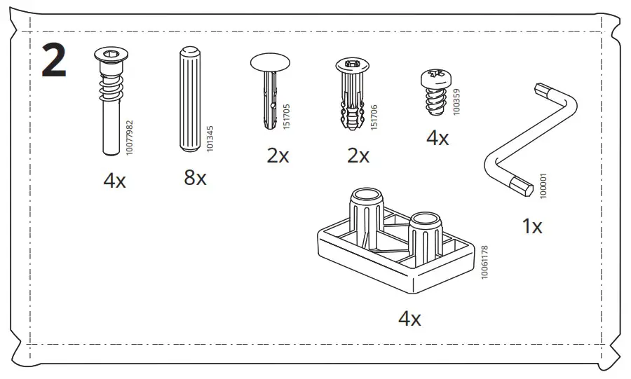 IKEA AA 2311856 4 VIHALS Chest of 6 Drawers - Product Overview 6