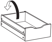 IKEA ALEX Drawer Unit White B14b
