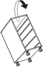 IKEA ALEX Drawer Unit White B8d