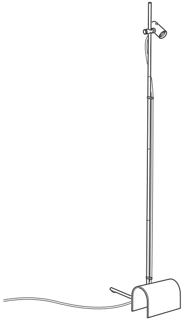 IKEA HÅRSLINGA Floor Lamp