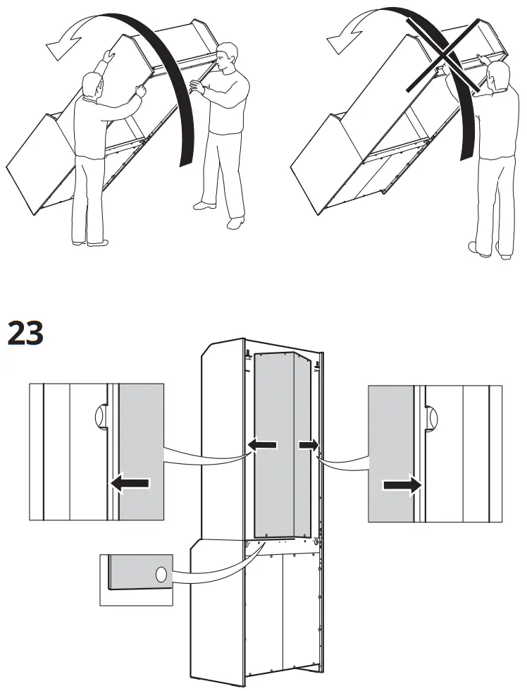 IKEA HAUGA Storage Combination White - Feager19