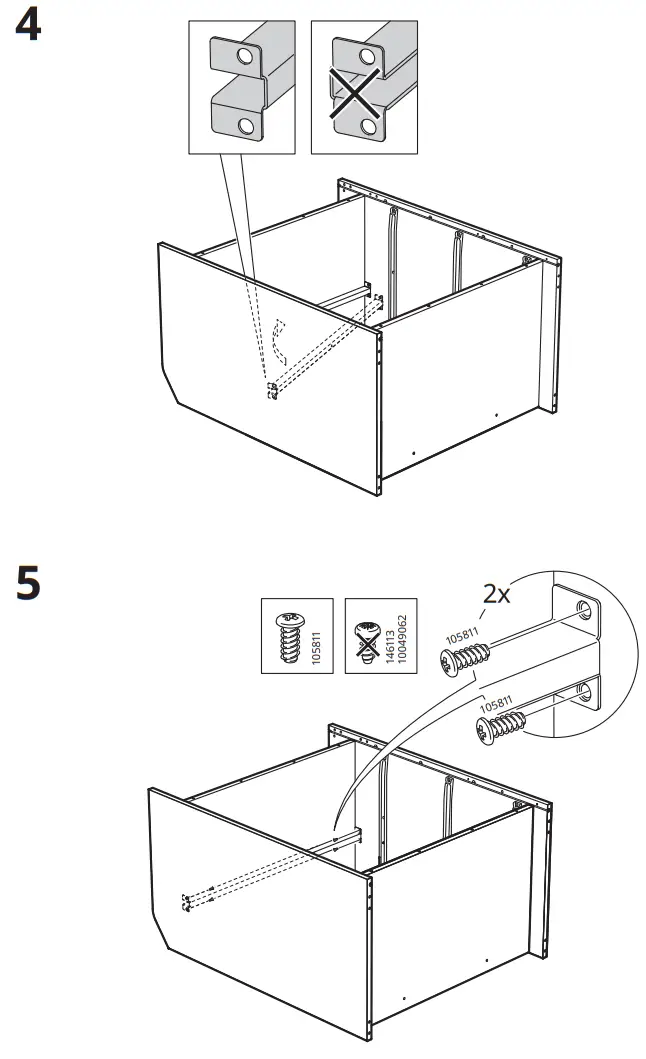 IKEA HAUGA Storage Combination White - Feager8
