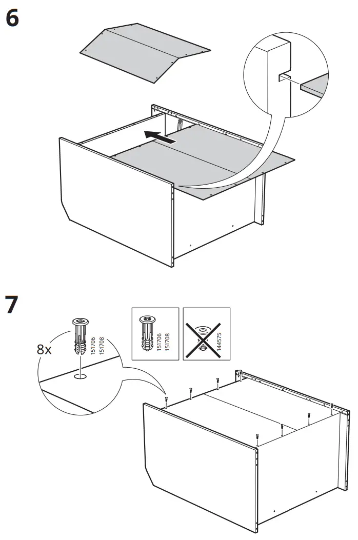 IKEA HAUGA Storage Combination White - Feager9