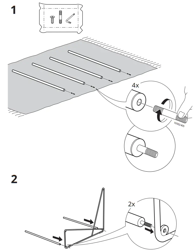IKEA HAVSTEN 2-Seat Sofa - Figure 3