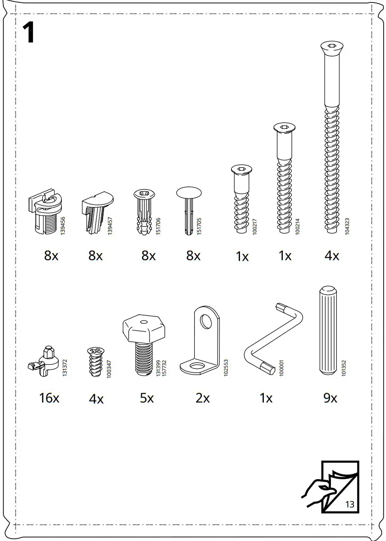 IKEA IDANÄS 4 Drawer Chest Stained - fig 3