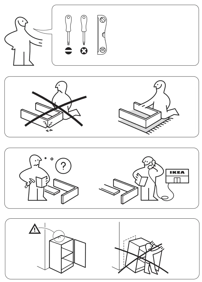 IKEA KOLBJÖRN Cabinet Indoor Outdoor - Parts 1