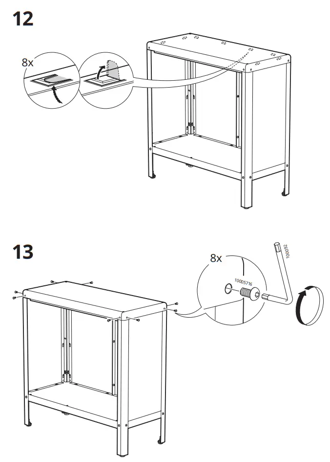 IKEA KOLBJÖRN Cabinet Indoor Outdoor - Parts 10