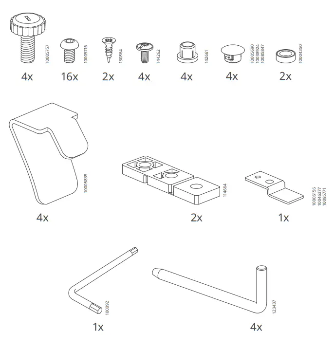 IKEA KOLBJÖRN Cabinet Indoor Outdoor - Parts 2