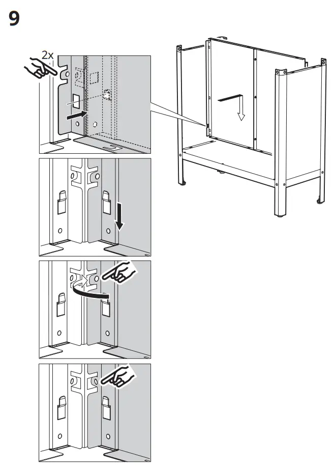 IKEA KOLBJÖRN Cabinet Indoor Outdoor - Parts 8