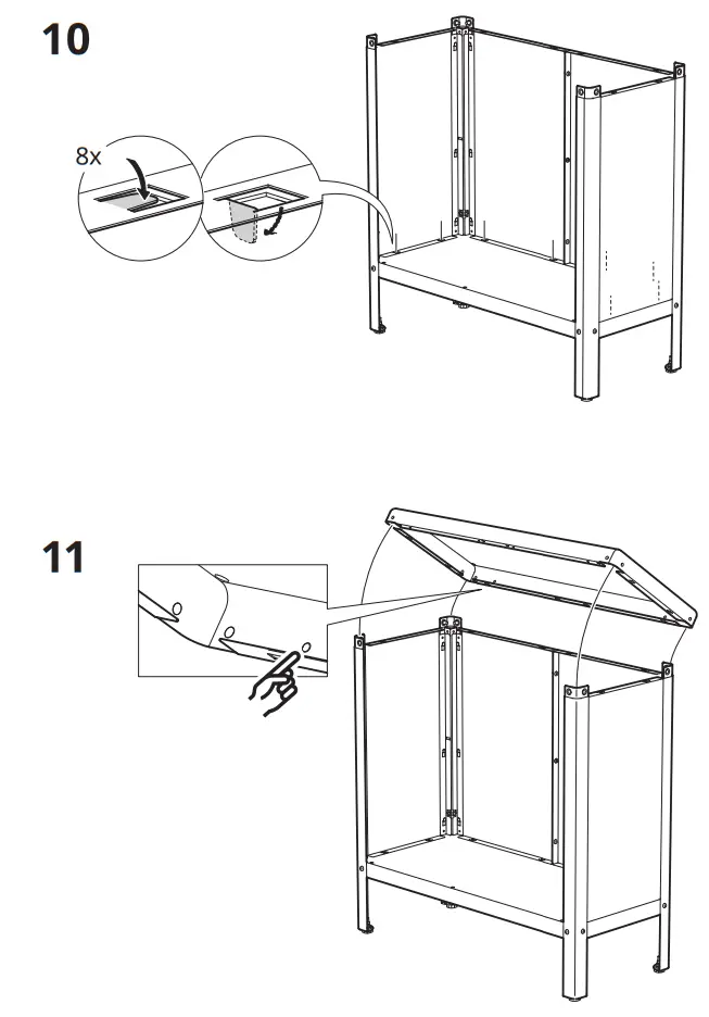 IKEA KOLBJÖRN Cabinet Indoor Outdoor - Parts 9