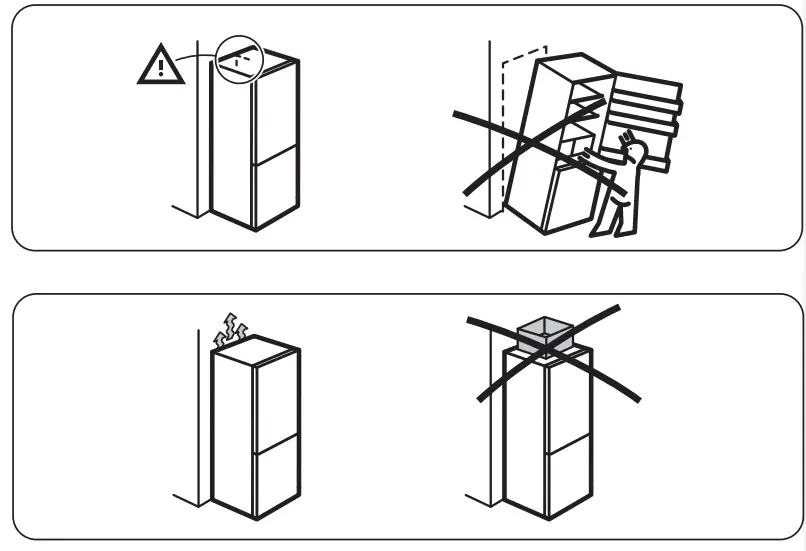 IKEA MEDGÅNG Fridge Freezer - fig2