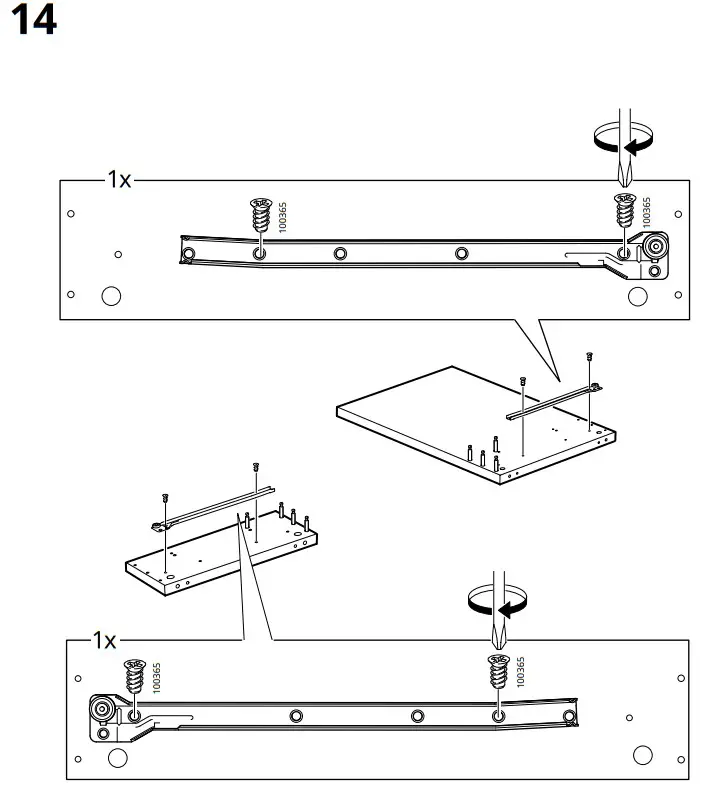 IKEA MICKE Corner Workstation White 100x142 cm - IKEA MICKE Corner Workstation White 100x142 cm - fig 18