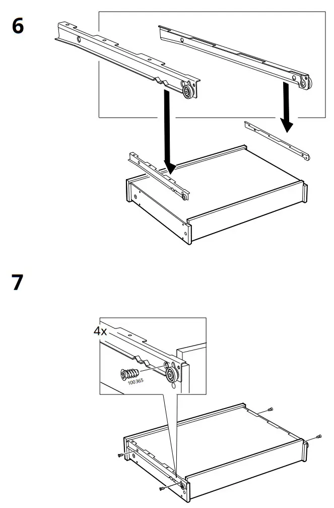 IKEA MICKE Corner Workstation White 100x142 cm - IKEA MICKE Corner Workstation White 100x142 cm - fig 6