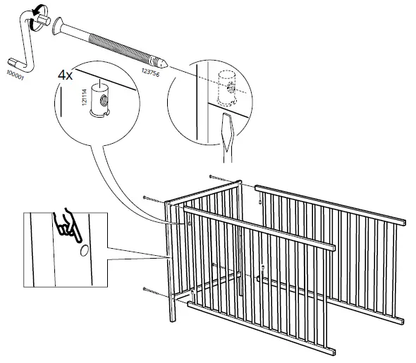 IKEA-SNIGLAR-Crib-Beech-fig-4