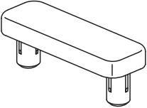 IKEA TONSTAD Sideboard Oak Veneer 121x47x90 cm - b17