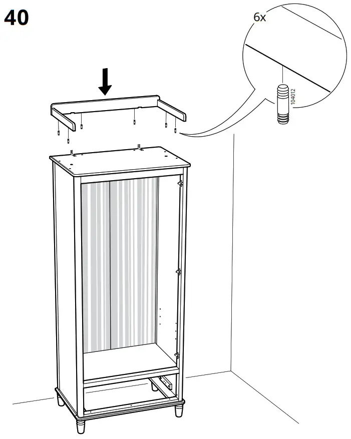 IKEA TYSSEDAL Wardrobe Combination - overview 33