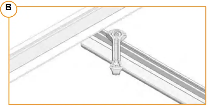 IRONRIDGE QM TLF5 M1 Flush Mount - RAIL 1