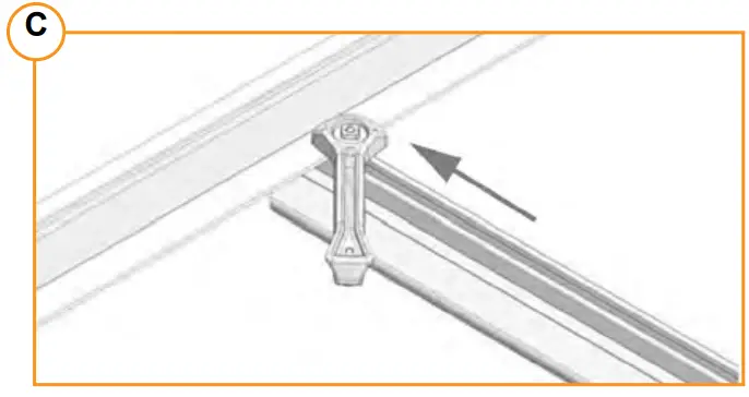 IRONRIDGE QM TLF5 M1 Flush Mount - RAIL 2