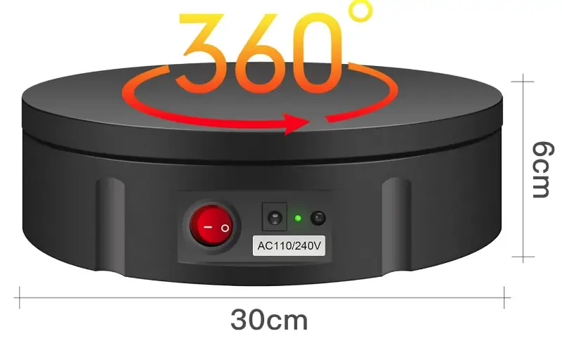 JAYEGT JY-30-B Motorized Rotating Display Stand-fig-2