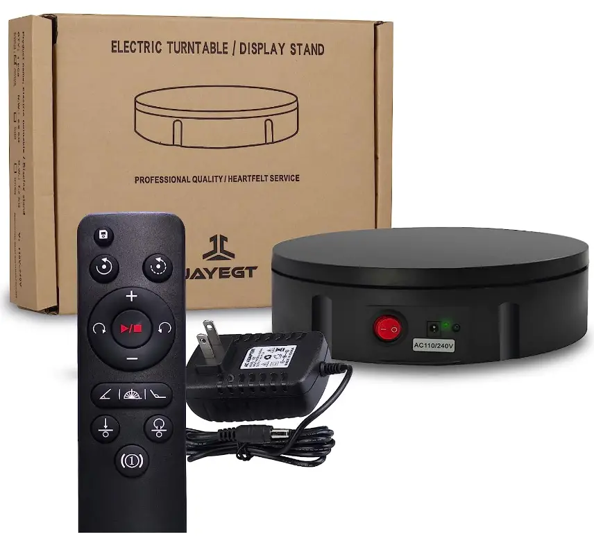 JAYEGT JY-30-B Motorized Rotating Display Stand-fig-4