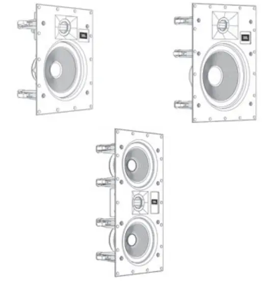 JBL Arena 8IW In Wall Architectural Loudspeaker