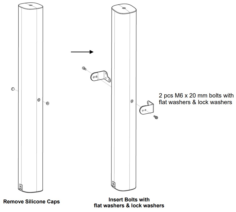 JBL COL800 COL Column Speaker - fig 12