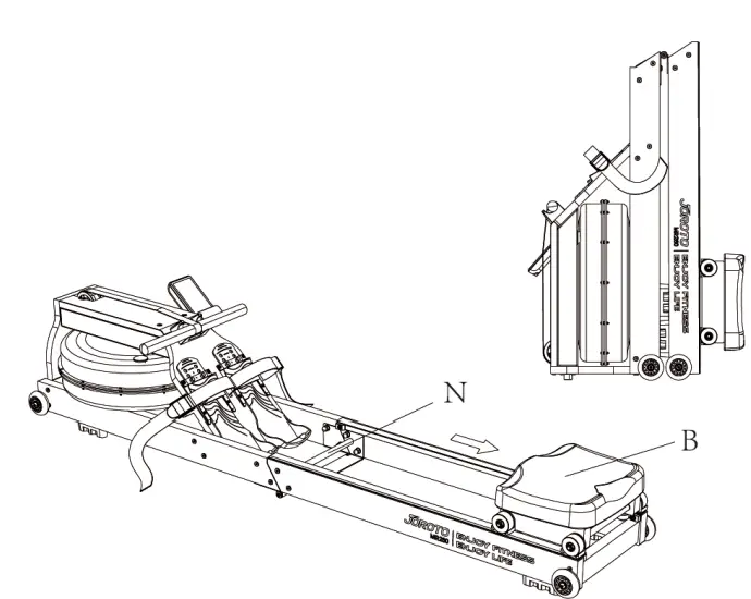 JOROTO-MR280-Water-Rowing-Machine-image-5