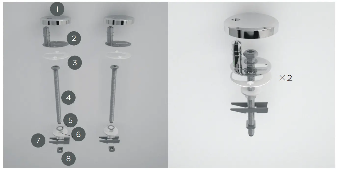 Jungborn Three 52 Wall Mounted Toilet - Fig