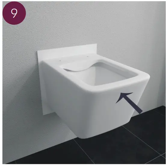 Jungborn Three 52 Wall Mounted Toilet - Hang