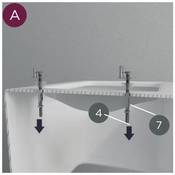 Jungborn Three 52 Wall Mounted Toilet - folding