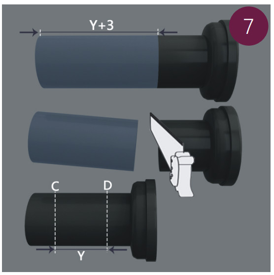 Jungborn Three 52 Wall Mounted Toilet - outlet 1