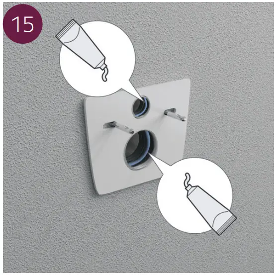 Jungborn Three 52 Wall Mounted Toilet - seal
