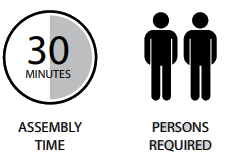 KETTLER PLD33 3 3m LED Free Arm Parasol - icon