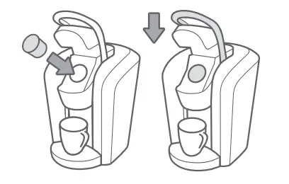 KEURIG K500 Series Coffee Maker - Insert