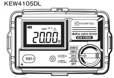 KEW4105DL-Digital-Earth -Tester-1