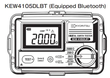 KEW4105DL-Digital-Earth -Tester-2