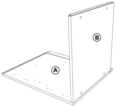 KITCHEN KIT DOCU0033B Single Base Cabinet - Assembly1