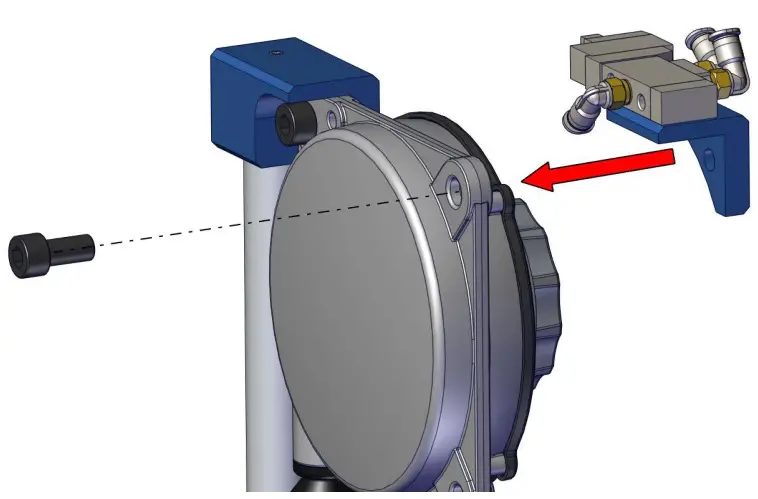 KOLVER LINAR2 Folding and Linear Positioning Arms with Autoadvance Kit - balancer
