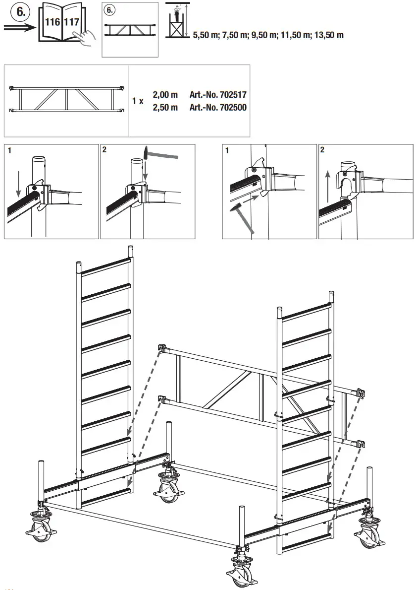 KRAUSE S100 Mobile Scaffold Tower - Figure 26