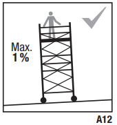 KRAUSE S100 Mobile Scaffold Tower - Symbol 12