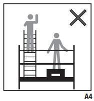 KRAUSE S100 Mobile Scaffold Tower - Symbol 4