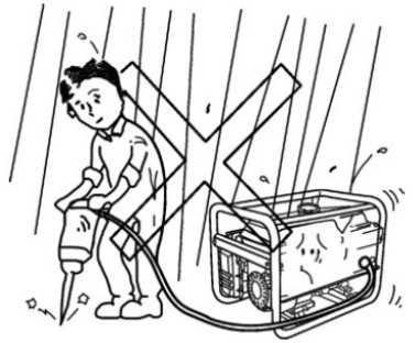 KUMATSUGEN GB3000 AVR Gasoline Generators - Figure 2