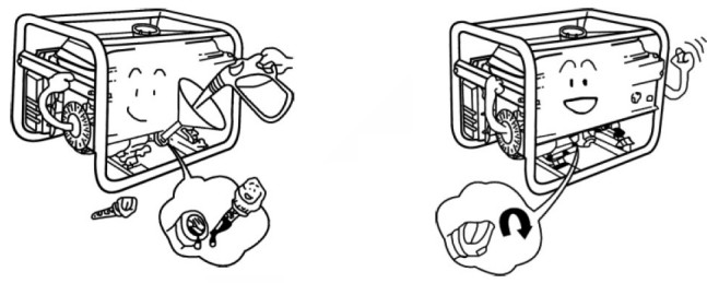 KUMATSUGEN GB3000 AVR Gasoline Generators - Figure 31