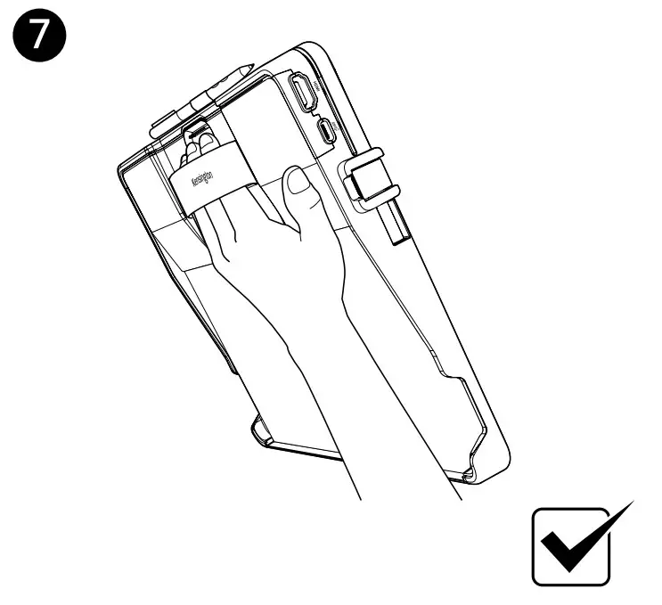 Kensington K62539 BlackBelt Rugged Case with Integrated Smart Card Reader - Figure 4